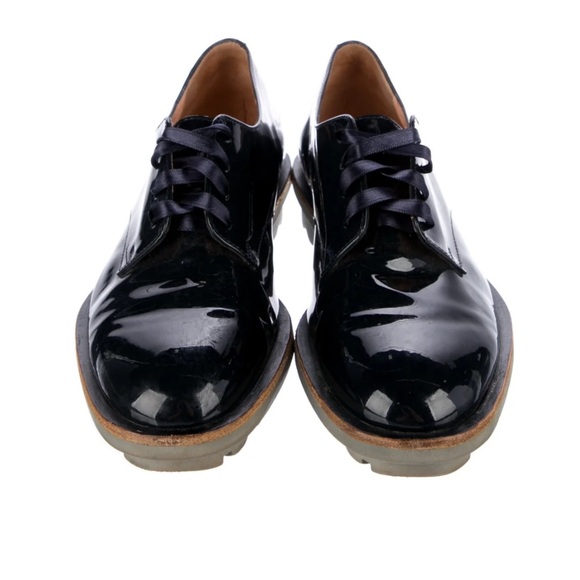 Robert Clergerie Patent Leather Oxford Shoes - Picture 3 of 7
